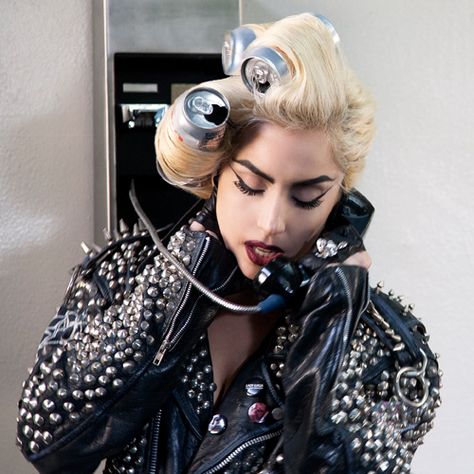 Still one of my favorite looks ever. Lady Gaga Looks, Lady Gaga Outfits, Lady Gaga Fashion, Patricia Field, The Fame Monster, Lady Gaga Pictures, Oh My Goddess, Mother Monster, Talking On The Phone