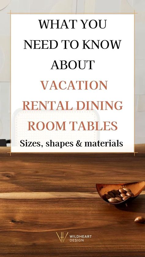 Choosing the right dining room furniture is key to setting up a great vacation rental dining room. This post dives into the different types of tables, chairs, and layouts that will fit your space perfectly. You'll find Airbnb dining room ideas for every style, as well as dining room essentials that add a cozy touch. From decor ideas to Airbnb furniture tips, this guide helps you create a welcoming dining area that guests will love! Rental Interior, Rental Interior Design, Dining Room Essentials, Rental Decorating Tips, Dining Room Tables, Rental Decorating, Painted Chairs, Room Tables, Living Room Style