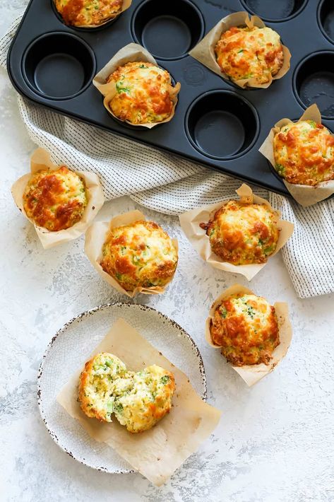 Savory Cottage Cheese Muffins are one of my favourites for an afternoon snack or breakfast. Made with chickpea flour, ground almonds, cheese, and broccoli, these gluten-free muffins are sure to keep you satisfied. Freezer-friendly and perfect for meal prep. #savorymuffins #cottagecheese #breakfsat #glutenfree #snack #heynutritionlady Savory Cottage Cheese, Cottage Cheese Muffins, Cottage Cheese Recipes Healthy, Vegetarian Freezer Meals, Cottage Cheese Breakfast, Scrambled Eggs With Cheese, Cottage Cheese Eggs, Cottage Cheese Snack, Savory Muffins