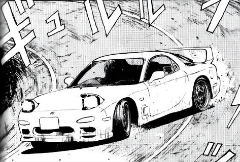 Car Manga, Rx7 Mazda, Alita Battle Angel Manga, Nissan Skyline R32, Initial D Car, Skyline R32, Japanese Sports Cars, List Of Characters, Best Jdm Cars