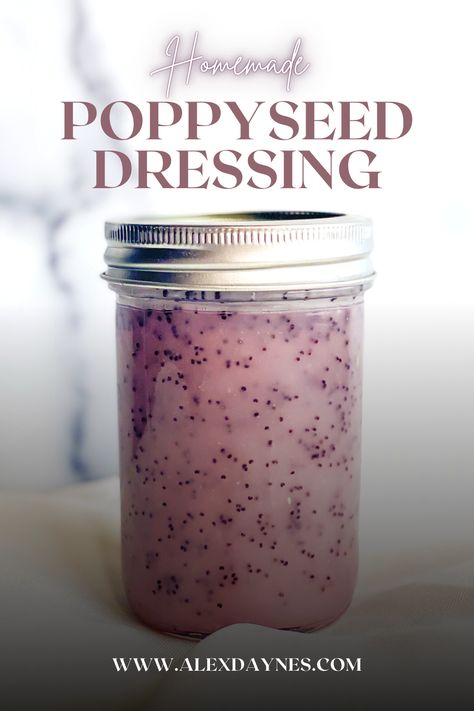 Poppy Seed Salad Dressing, Poppyseed Dressing Recipe, Poppy Seed Salad, Seed Salad, Uncured Bacon, Poppyseed Dressing, Poppy Seed Dressing, Fresh Fruit Salad, Mushroom And Onions