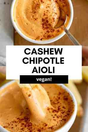 Chipotle Mayo Sauce, Chipotle Mayo Recipe, Vegan Chipotle, Cashew Sauce, Mayo Sauce, Chipotle Aioli, Chipotle Mayo, Vegan Mayonnaise, Chipotle Sauce