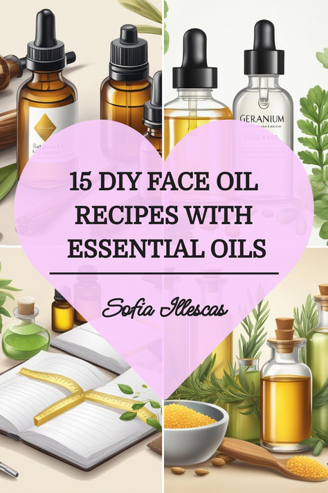 15 DIY Face Oil Recipes with Essential Oils