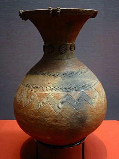 A Yayoi jar, 1st-3rd century, excavated in Kugahara Yayoi Era, Yayoi Period, Jomon Period, Japanese Myth, Period Art, Ancient Japan, Japan History, Ancient Pottery, Japanese History