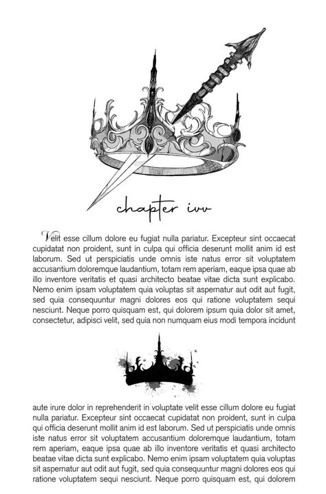 Chapter Header Design, Fantasy Crown, Book Chapter, Wattpad Background, Book Design Inspiration, Fantasy Book Covers, Wattpad Book Covers, Book Cover Template, Header Design