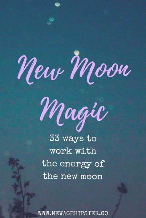 New Moon Magic New Moon Magic, New Moon Full Moon, Deep Work, Moon Energy, Moon Spells, Big Magic, New Moon Rituals, Moon Journal, Full Moon Ritual