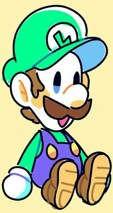 Luigi And Daisy, Mario Funny, Mario Y Luigi, Mario Fan Art, Super Mario And Luigi, Mario Games, Paper Mario, Super Mario Art, Nintendo Art