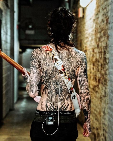 Tim Henson Music Guitar Tattoo, Music Related Tattoos, Tim Henson, Guitar Tattoo Design, Guys My Age, Rock Tattoo, Guitar Tattoo, Guitar Teacher, Rockstar Aesthetic