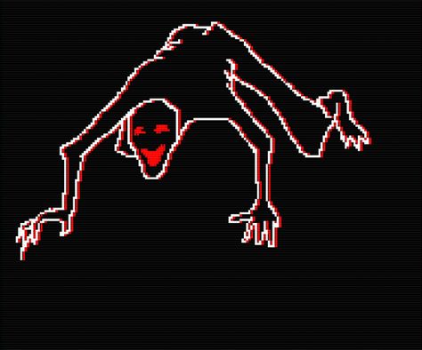 Arte 8 Bits, 8bit Art, Dissociation, Creepy Art, Aesthetic Gif, 판타지 아트, Horror Art, Dark Art, Dark Aesthetic