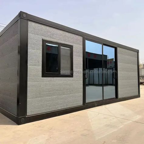 Container Homes 20ft Prefab Shipping Tiny House Kit Container House Movable Prefabricated House 20 Ft Container Home, Movable House, Tiny House Kits, Granny Flat, Container House Design, Container Homes, Prefab Homes, Kit Homes, Beauty Business