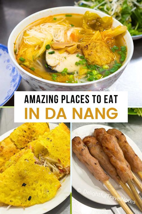 Da Nang’s food scene is a mix of traditional Vietnamese flavors and international cuisines with different dining experiences, from street food stalls to upscale restaurants. These 7 restaurants in this article impressed us with well-executed food. They are among the top places to eat in Da Nang. Forget the tourist traps; these places really know their food. Danang Vietnam, Best Time To Eat, Best Seafood Restaurant, Asian Street Food, Grilled Seafood, Best Street Food, Danang, Food Stall, Signature Dishes