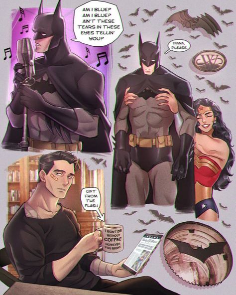 Wonder Woman Fan Art, Superman X Batman, Hiro Big Hero 6, Superman X, Batman Fan Art, Wayne Family, Batman Wonder Woman, Univers Dc, Batman And Catwoman