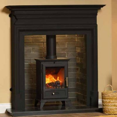 Wood Burner Fireplace, Black Stove, Granite Hearth, Log Burner Fireplace, Inset Stoves, Double Sided Stove, Wall Mounted Electric Fires, Fireplace Suites, Fireplace Beam