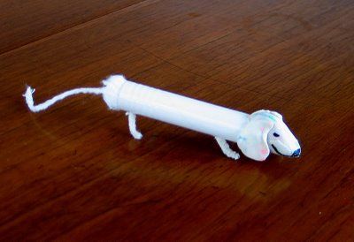 Tampon dachshund. Because the world needs more tiny dogs made of tampons. How To Become Vegan, Maxi Pad, Pads Tampons, Mini Dachshund, Dog Crafts, Tiny Dogs, Dachshund Love, Tampon, Women In History