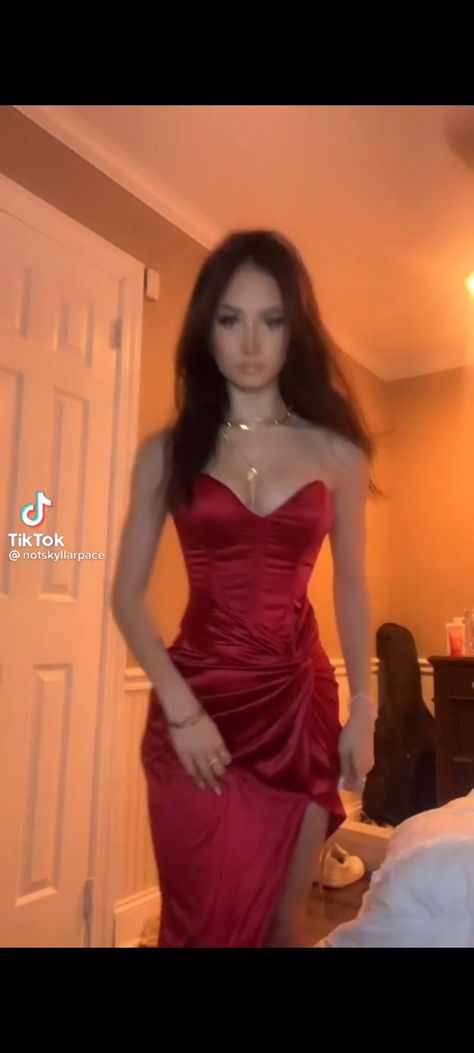 Red Prom Dresses Long Strapless, Red Prom Dresses Corset Top, Red Senior Prom Dresses, Red Hair Prom Dress, Strapless Corset Prom Dress, Crimson Prom Dress, Basque Waist Prom Dress, Prom Dress Inspiration Red, Hot Prom Dresses Long