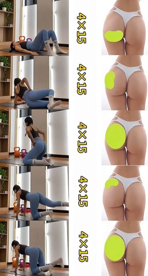 workout videos #hip #fitness #home #buttocks #foryou #Anytime #Home #FitnessTips #Workouts #Stay #Anywhere #NutritionTips #Fit #FitLife #HealthyLifestyle #HealthTips Bigger Buttocks Workout Exercises, Weight Motivation, Morning Workouts, Glute Exercises, Fitness Home, Breast Workout, Buttocks Workout, Quick Workout Routine, Workout Without Gym