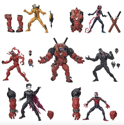 #Hasbro #MarvelLegends Venompool Build-A-Figure Wave Pre-Orders  https://toyhypeusa.com/2020/08/18/hasbro-marvel-legends-venompool-baf-wave-pre-orders/  #Marvel #Figlife Venom Figure, Christmas Staircase Decor, Venom Marvel, Marvel Legends Action Figures, Marvel Figure, Marvel Collectibles, Avengers Birthday, Marvel Action Figures, Hasbro Marvel Legends