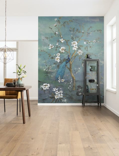 Chinoiserie Mural, Discount Wallpaper, Normal Wallpaper, Blue Chinoiserie, Custom Murals, Luxury Wallpaper, Cleaning Walls, Unique Wallpaper, Wallpaper Decor