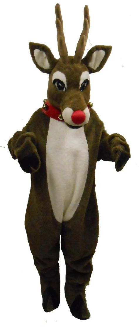 Rudolf Costume, Rudolph Costume, Rent Costumes, Rudolph Reindeer, Halloween Store, The Greatest Showman, Holiday House, Christmas Characters, Christmas Costumes