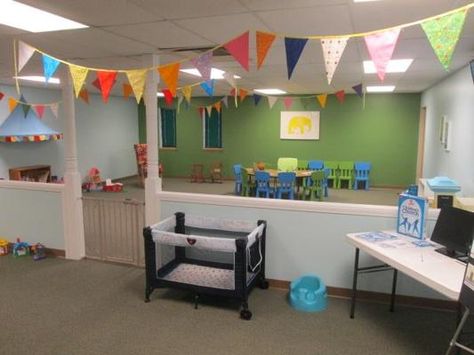 Children’s Ministry Church Nursery Organization, Childrens Ministry Room, Daycare Room Design, Childrens Ministry Decor, Church Nursery Decor, Daycare Setup, Kids Church Rooms, Kids Church Decor, Home Daycare Ideas