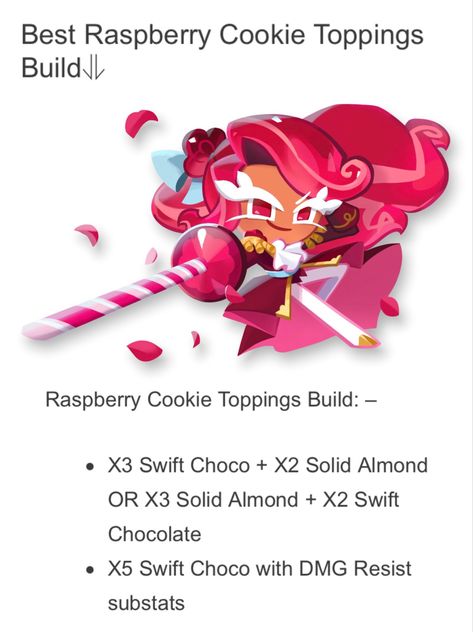 Crk Toppings Guide 2023, Crk Topping Guide, Cookie Toppings Guide Cookie Run, Cookie Run Kingdom Wildberry X Crunchy Chip, Best Cookie Run Kingdom Teams, Cookie Run Kingdom Team Guide, Cookie Run Kingdom Raspberry, Raspberry Cookie, Sugar Bread