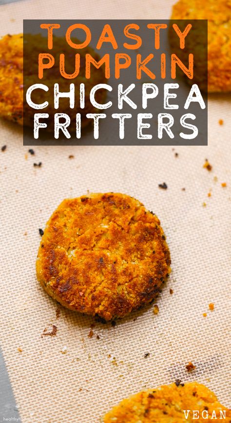 Pumpkin Chickpea, Fall Appetizer, Chickpea Fritters, Savory Pumpkin, Vegan Pumpkin Recipes, Savory Pumpkin Recipes, Recipes Appetizers, Vegan Thanksgiving, Healthy Ingredients