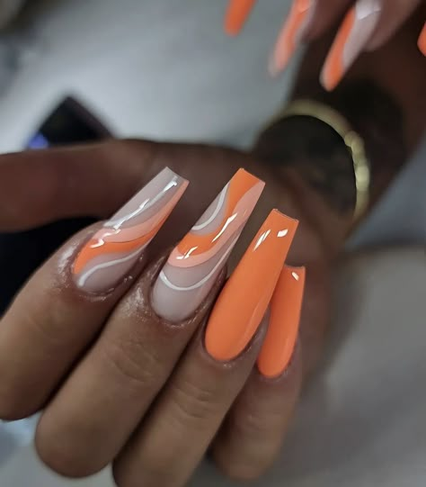 Long Fall Nails, Fall Nails Ideas, Posh Nails, Stylish Nails Designs, Nails Design With Rhinestones, Pointed Nails, Dope Nail Designs, Coffin Shape Nails, Builder Gel