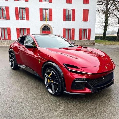 Ferrari Purosangue on Instagram: "The new Ferrari Purosangue on holy ground in Maranello, Italy! Photo: @rng_80 #ferrari #suv #purosangue #ferraripurosangue #supercar #supercars #italy #luxury #ferrarisuv #spyshot #prototype #erlkönig" Royce Car, Ferrari F12berlinetta, Wallpaper Luxury, Car Quotes, New Ferrari, Car Organization, F1 Cars, Aesthetic Car, Pimped Out Cars