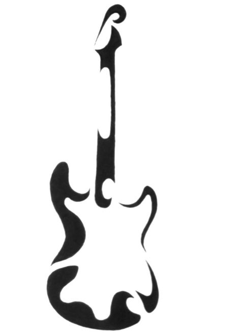 Music Art Diy, Guitar Abstract, Guitar Tattoo Design, Guitar Drawing, Not Musik, Diy Guitar, Guitar Tattoo, Music Drawings, Music Tattoo