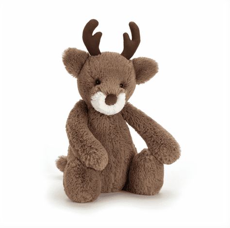 Jellycat Reindeer, Christmas Jelly, Jellycat Bashful, Jelly Cat, Hugs And Cuddles, Exotic Animals, Jolly Holiday, Toy Shop, Children's Boutique