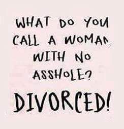 Divorce Funny, Quotes About Exes, Funny Quotes About Exes, Divorced Af, Happily Divorced, Ex Quotes, Divorce Humor, Divorce Quotes, Need A Laugh