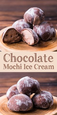 Chocolate Mochi Ice Cream, Food Photography Chocolate, Desserts Photography, Chocolate Mochi, Photography Chocolate, Creamed Spinach Recipe, Mochi Ice, Patisserie Fine, Mochi Recipe