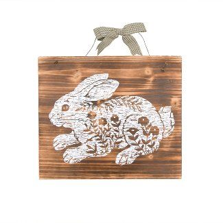 Easter Decorations : Target Easter Wall Art, Easter Wall Decor, Rabbit Wall Art, Cat Frame, Wall Decor Boho, White Wall Decor, Vintage Inspired Decor, Rabbit Easter, Flowers Wall