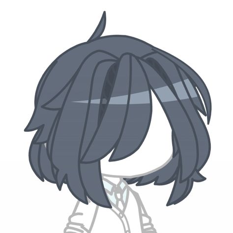 Gacha Short Hair Ideas, Pelo Gacha, Gacha Hair Ideas, Gacha Club Hair Ideas, Gacha Life Hair, Gacha Hairstyles, Gacha Club Hair, Gacha Hacks, Club Hair