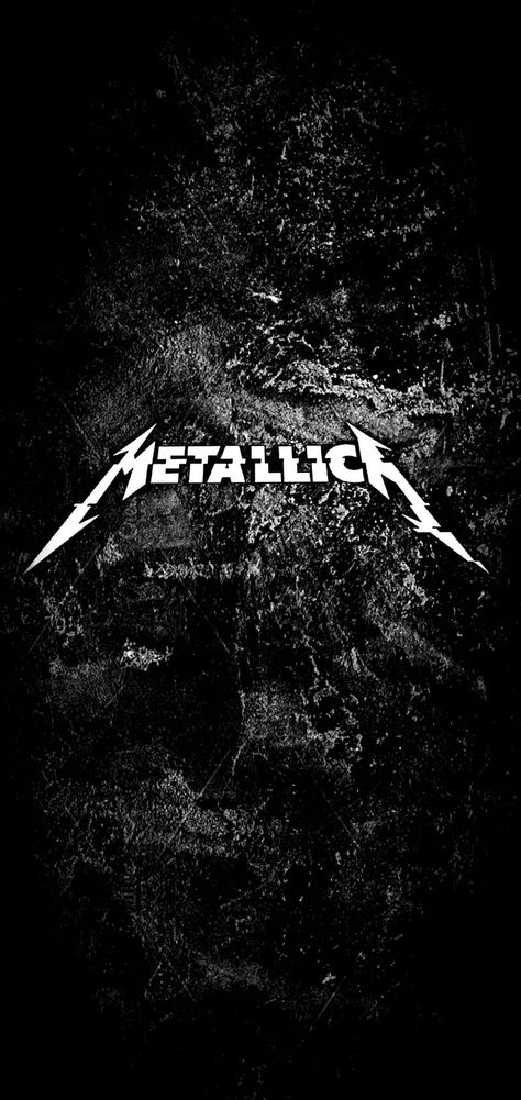 Band Posters Wallpaper, Metallica Music, Phone Wallpaper Hd, Posters Wallpaper, Metallica Logo, Metallica Black, Rock Band Posters, Iphone Art, Iphone Phone