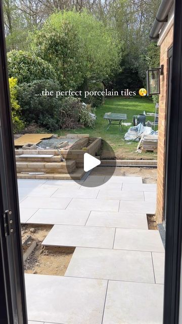 Paul & Jane ( Home Renovations | Interiors | DIY ) on Instagram: "Ad. The perfect patio tiles don’t exi….😮‍💨

We are so pleased we found these porcelain tiles for our Garden Project this Summer. The tiles are the Merlot Bone Slate Effect Large Outdoor Porcelain Slab Tile in 595mm x 895mm from @tilemountainuk. They are 20mm thick. 

They are a porcelain slate effect tile and we can’t believe how much they bounce the light around the Garden! They are 100% water resistant and impervious to UV damage from the sun, which given our Garden is south facing we also considered.

They price at £28.99 per square metre. 

Are you undertaking a Garden Project this Summer? Have you considered porcelain tiles? 

P & J
x

#tilemountainuk #tilemountain #porcelaintile #porcelaintiles #patios #pátio #patiod Porcelain Patio, Slate Effect Tiles, Porcelain Slab, Patio Tiles, Modern Patio, Garden Kits, Outdoor Tiles, Porcelain Tiles, Kitchen Garden