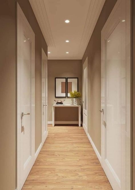 Long Narrow Hallway Ideas, Living Room Styling, Home Nails, Narrow Hallway Ideas, Corridor Design, Room Styling, Ceiling Design Living Room, Hallway Designs, Hallway Design