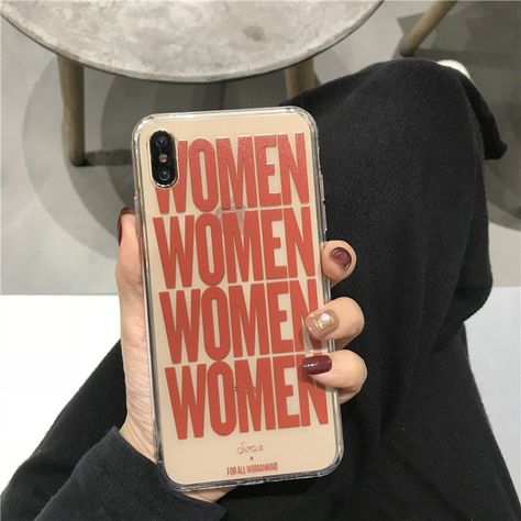 trendy feminist iphone case Waterproof Phone Case, Flower Iphone Cases, Unique Iphone Cases, Iphone Case Stickers, Iphone Cases Cute, Iphone Prints, Transparent Phone Case, Aesthetic Phone Case, Case Phone