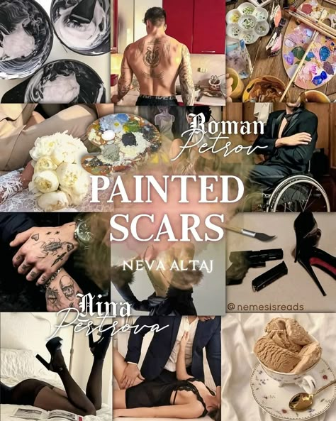 If We Were Perfect Book Aesthetic, Painted Scars Book Aesthetic, Neva Altaj Books, Husband Manifestation, Books Romance Novels, Perfect Imperfection, Books Fiction, Mafia Romance, Literary Characters