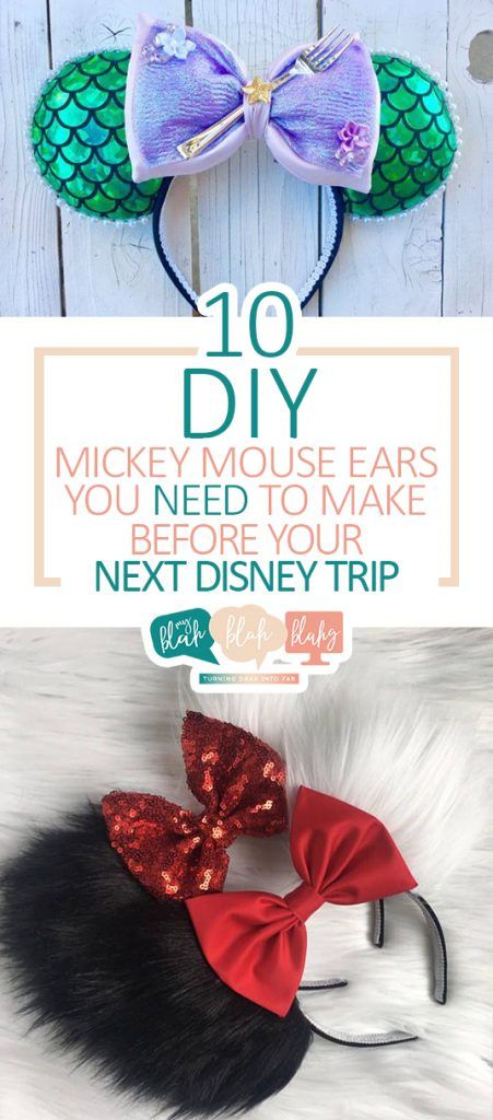 10 DIY Mickey Mouse Ears You NEED to Make Before Your Next Disney Trip • Birthday Mickey Ears Diy, Diy Disney Ears Templates, Bean Crafts, Disney Diys, Diy Mickey Mouse Ears, Mouse Craft, Ear Designs, Diy Mickey Mouse, Mickey Mouse Crafts