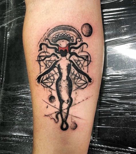 The Scarlet Witch Tattoo, Wanda Maximoff Tattoo Ideas, Scarlett Witch Tattoo, Wanda Tattoos, Wanda Maximoff Tattoo, Tatoos Couple, Nerd Tattoo Ideas, Wanda Tattoo, Scarlet Witch Tattoo