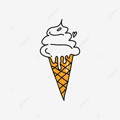 sweet dessert ice cream doodle Doodle Ice Cream, Ice Cream Doodle, Drawing Dessert, Ice Cream Drawing, Ice Drawing, Cream Drawing, Dessert Drawing, Dessert Ice Cream, Drawing Png