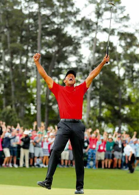 Tiger Woods wins 2019 MASTERS in AUGUSTA 14.4. !!!!!!!!!!! Tiger Woods storms leaderboard, wins fifth green jacket in furious finish.  After an uneven first nine, Woods got it done through the final round to win his first Masters since 2005.  14.4. 2019  www.nco.is  NCO eCommerce, IoT www.netkaup.is Tiger Woods Masters, Wood Iphone Wallpaper, Chess Online, Wood Wallpaper, Tiger Woods, Golf Sport, Golf Fashion, Green Jacket, Getting Things Done