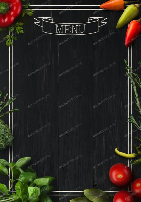 Menu Mockup, Restaurant Poster, Photo Frame Wallpaper, Black Board, Black Chalkboard, Food Backgrounds, Restaurant Menu Design, Framed Wallpaper, Miraculous Ladybug Fan Art