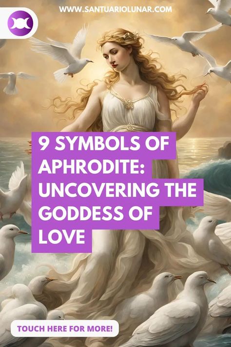 9 Symbols of Aphrodite: Uncovering the Goddess of Love Greek Goddess Of Beauty, Greek Night, Goddess Hecate, The Greek Gods, Aphrodite Aesthetic, Goddess Aphrodite, Goddess Symbols, Aphrodite Goddess, Goddess Of Beauty