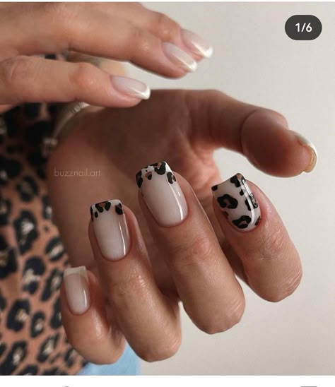 Leopard Nail Designs, Tiger Nails, Face Nails, Milky Nails, Wow Nails, Leopard Print Nails, Casual Nails, Work Nails, Leopard Nails