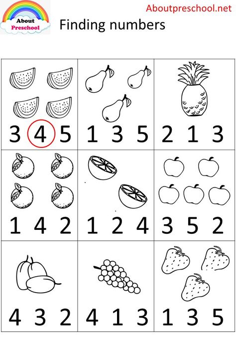 Worksheets 630926229034888739 - Activities Numbers Find Number Worksheet, Numbers Activities Preschool Worksheets, Numbers Activities Preschool, Preschool Activities Worksheets, Numbers Preschool Worksheets, Math For Preschoolers, Number Worksheets For Preschool, Worksheet Numbers, Numbers Preschool Printables