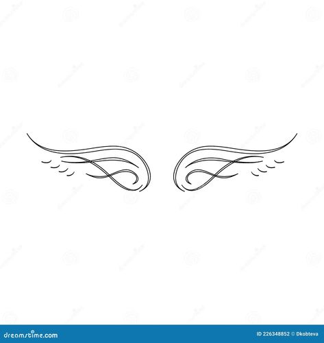 Angel Tattoo Minimalist Simple, Angel Wings Line Art, Fine Line Angel Wings Tattoo, Minimalist Angel Tattoo, Wings Line Art, Organ Diagram, Wing Tattoo Arm, Tattoo Printable, Drawing Corner