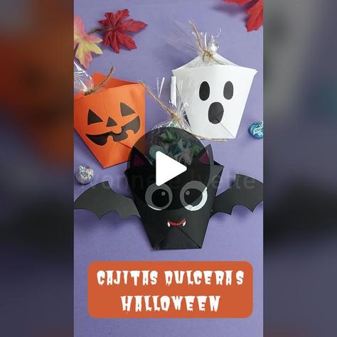 TikTok · Ivonne e Ivette Dulces Para Halloween Ideas, Halloween Decorations Diy Paper, Ideas Para Halloween Decoration, Ideas Dia De Muertos, Trick Or Treat Candy Ideas, Halloween Trick Or Treat Ideas, Trick Or Treat Decorations, Halloween Souvenirs, Ideas Para Halloween