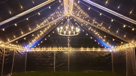 Wedding Tents. Tent With Lights, Wedding Tents, Clear Tent, Tent Wedding, Tent, Pinterest Likes, Lighting